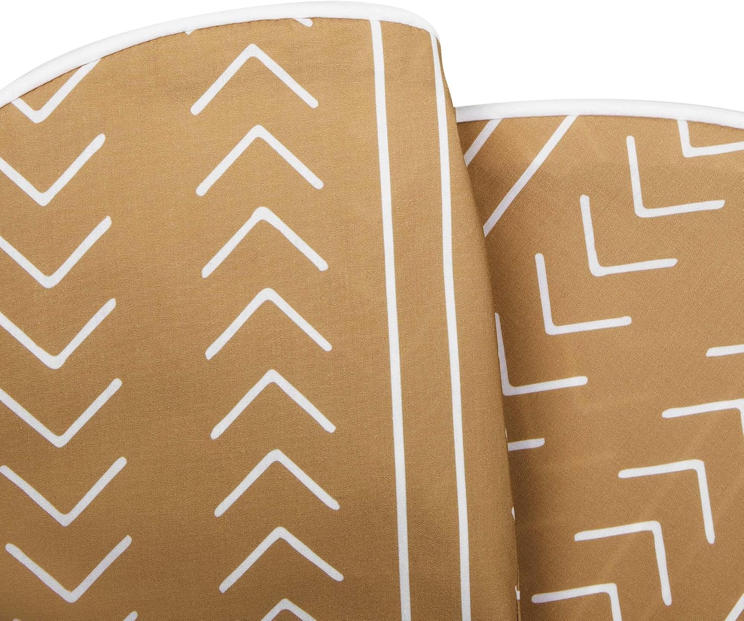 Boppy Nursing Pillow Cover, 100% Organic Cotton, Camel Stitched Stripe, Fits The Original Support Pillow for Breastfeeding and Bottle Feeding, Cover Only, Nursing Support Pillow Sold Separately