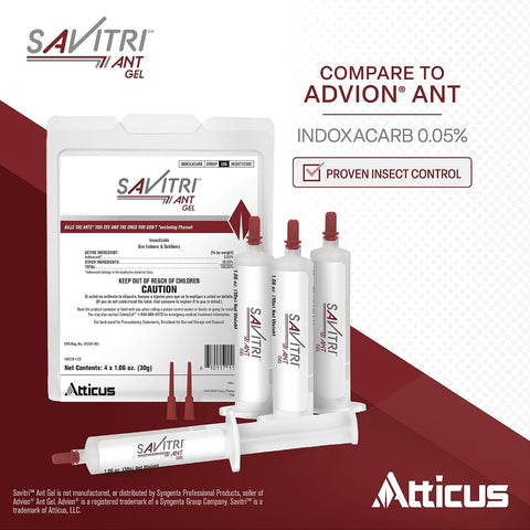 Atticus Savitri Ant Gel Bait (4 x 30 Grams) - Indoor and Outdoor Ant Killer