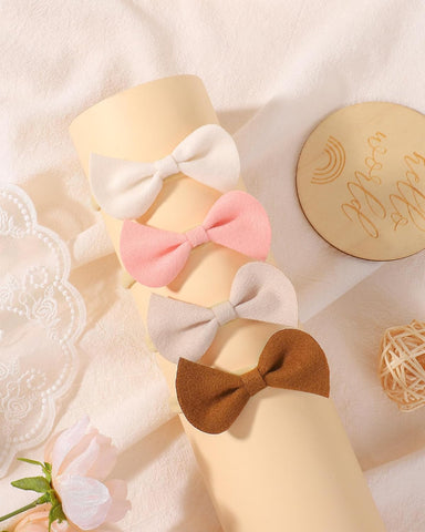 doboi 16PCS Baby Girl Headbands with Bows Baby Hair Bows Nylon Hairbands