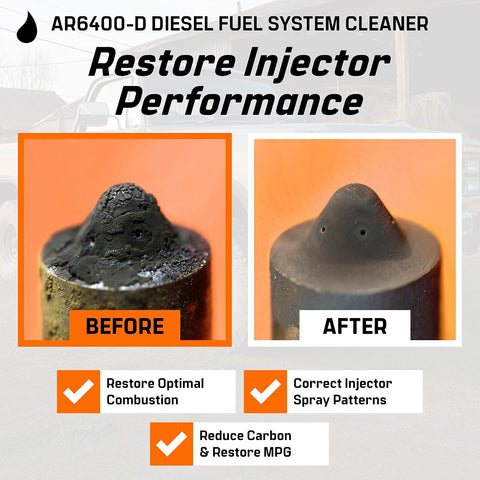 Archoil AR6400-D Diesel Fuel System Cleaner (12 oz) Deep Clean - Injector Cleaner, Turbo & DPF Deposit Control