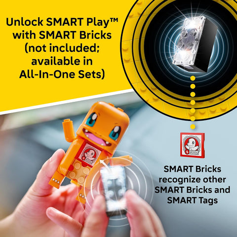 LEGO Pokémon SMART Play: Charmander and Geodude's Cavern Clash 72157