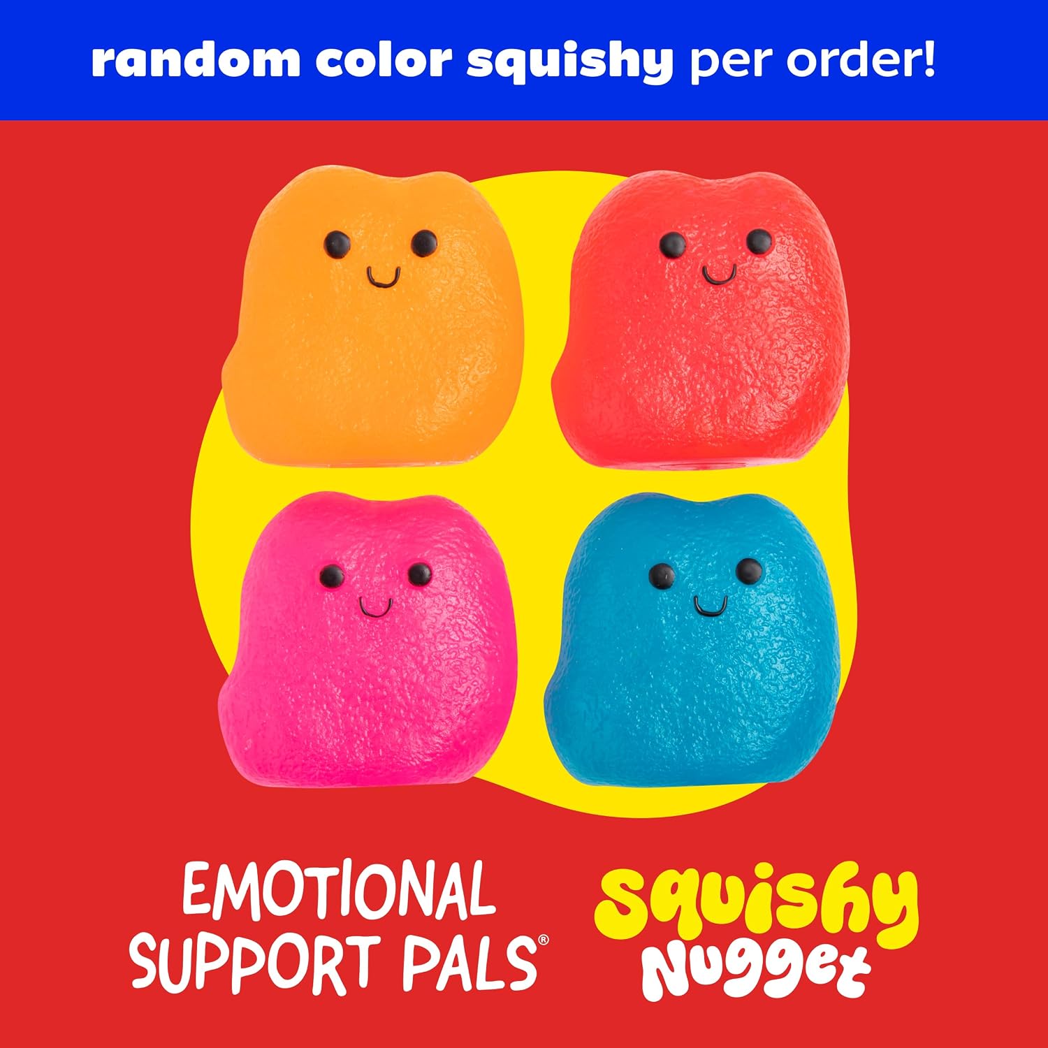 Emotional Support Pals Squishy Nugget, Fidget Toy by Relatable