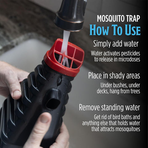 Grandpa Gus's Mosquito Trap and Outdoor Bug Killer for Outdoors, 2 Pack