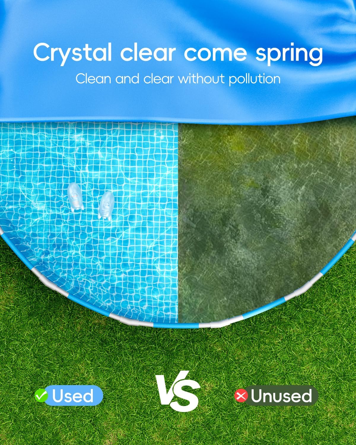 POOLHOUR Pool Winter Closing Kit for Above Ground Pool Up to 30,000 Gallons