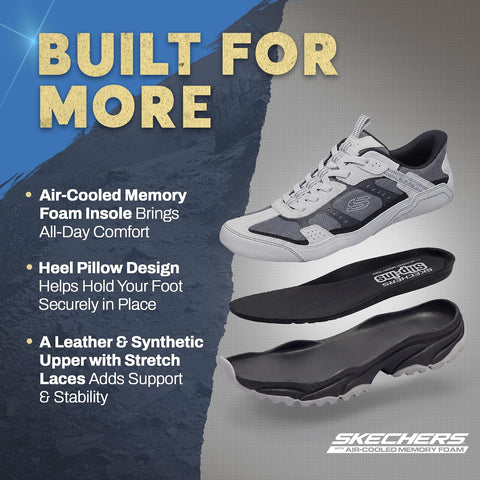 Skechers Mens Vigor at Hand Free Slip-in Sneaker
