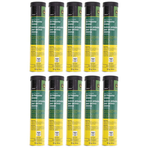 John Deere SD Polyurea Multi-Purpose Grease - TY6341 (CASE OF 10)