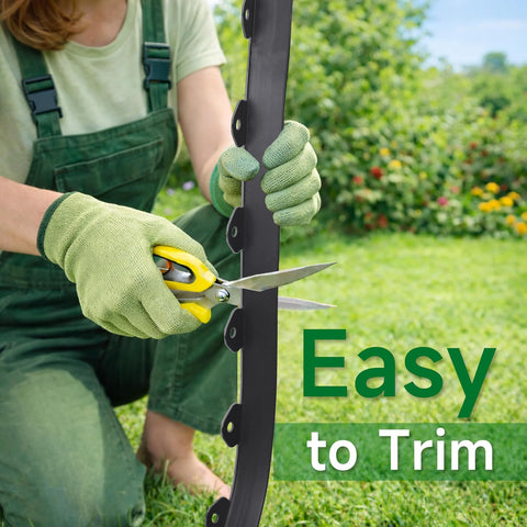 Gardzen 1.5" x 60' Landscape Edging Kit