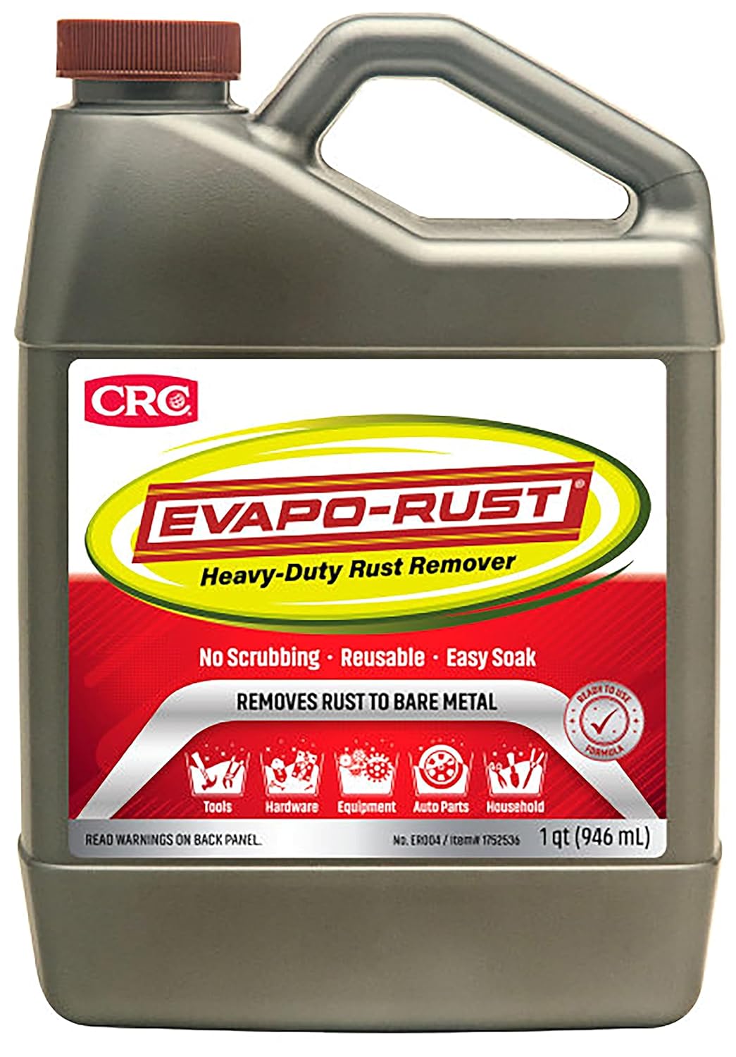 Evapo-Rust CRC Heavy Duty Rust Remover for Metal and Tools - 32 oz