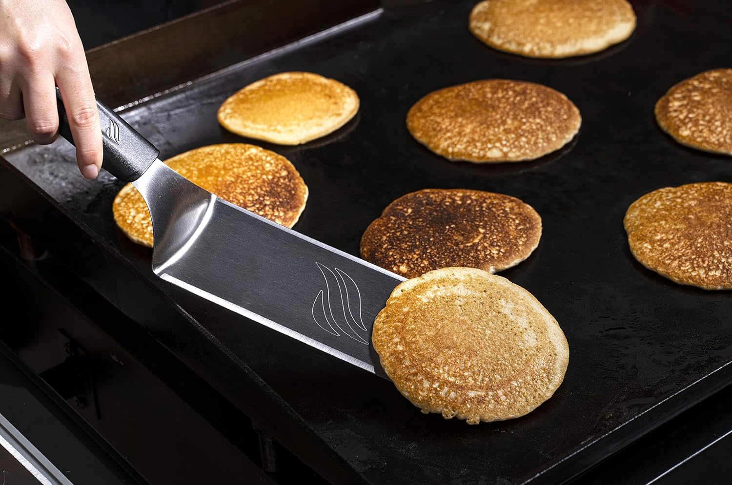 Blackstone® Extra Long Griddle Spatula, Heavy-Duty Stainless Steel Set of 2