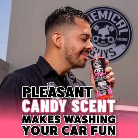 Chemical Guys, Mr. Pink Car Wash Soap, Foam Cannon & Bucket Wash, 64 oz