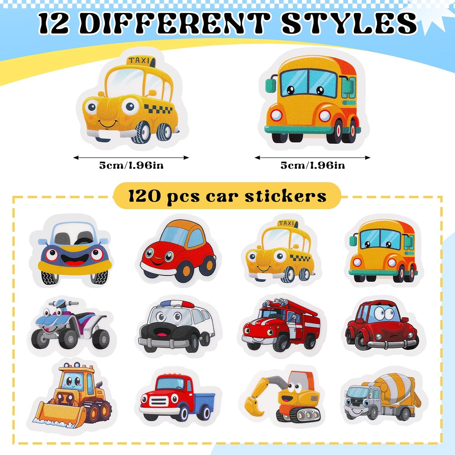 Chinco 120 Pcs Potty Training Targets for Boys Flushable,Cars