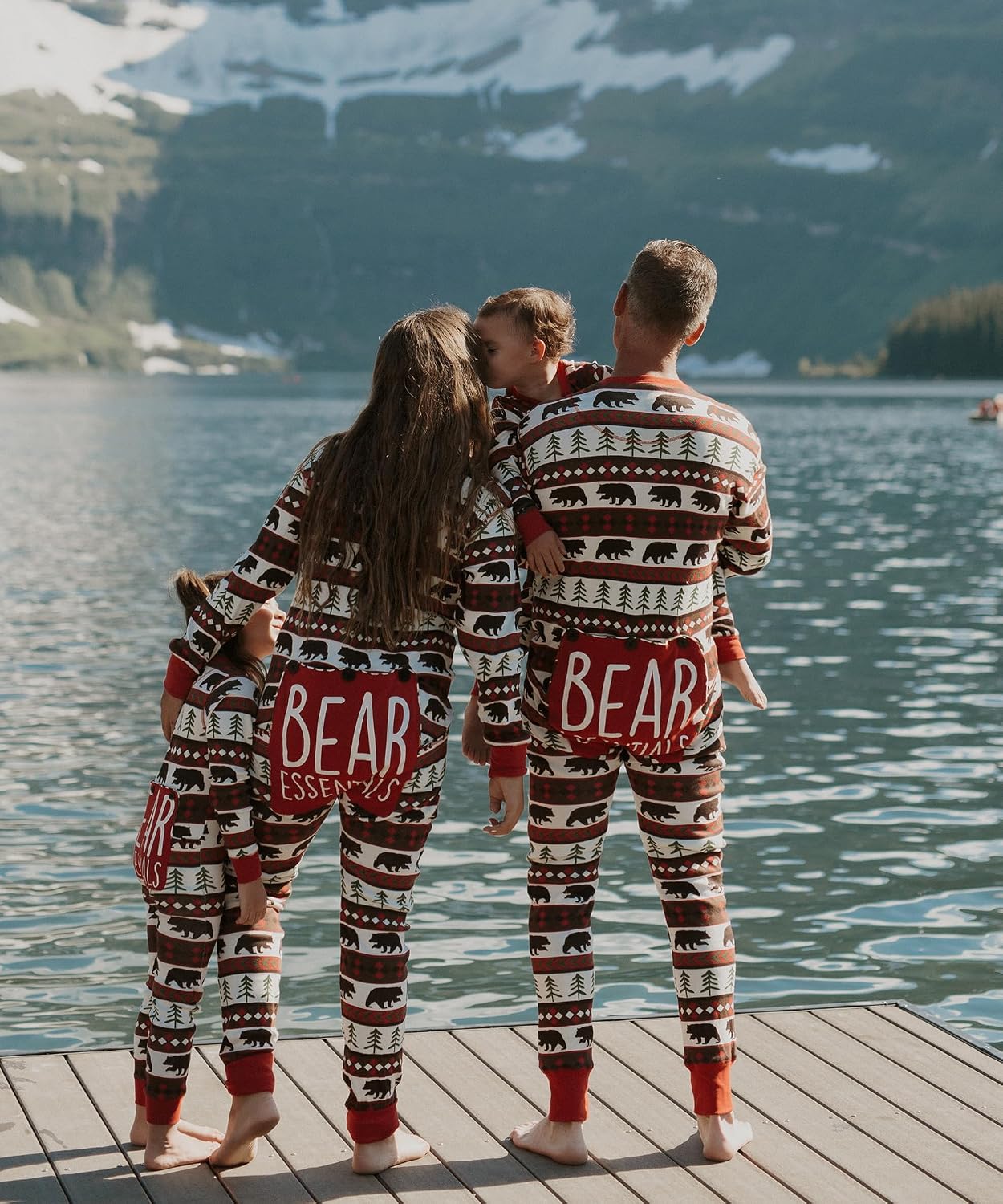 Lazy One Flapjacks, Matching Christmas Pajamas for Familes, Onesie PJs