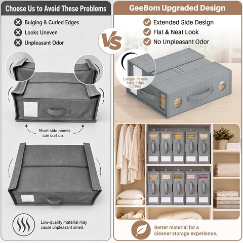 6 Pack Sheet Organizers and Storage, Thickened & Durable Sheet Organizer