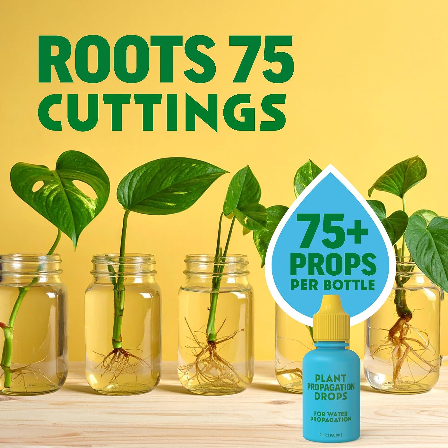 Plant Propagation Rooting Drops - Liquid Root Growth Hormone for Cuttings