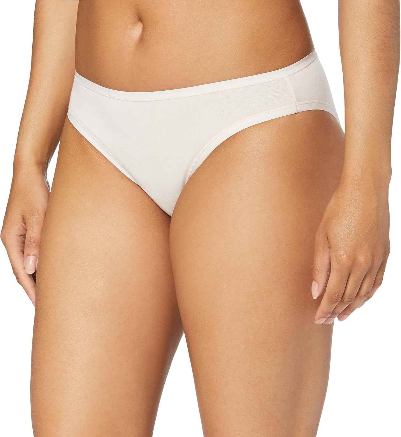 Amazon Essentials Women's Cotton Spandex Bikini Brief Underwear (Available in Plus Size)