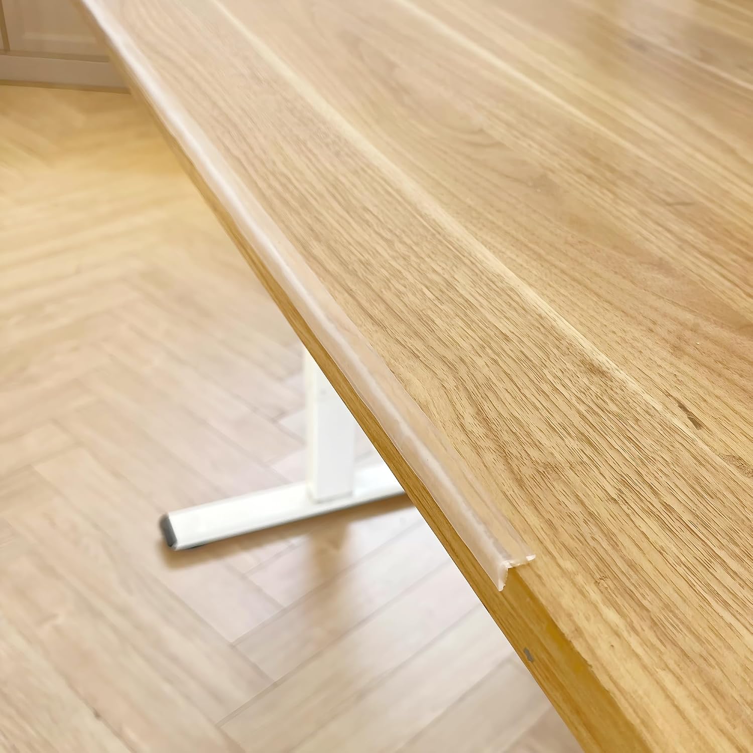Edge Protector 100% Silicone Baby Proofing Thin Corners Guards, Clear, 3 FT