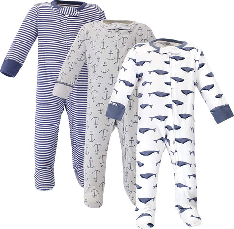 Touched by Nature Unisex Baby Organic Cotton Sleep and Play