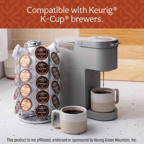 Don Francisco's Hawaiian Hazelnut Coffee Pods, Medium Roast, 55ct | Compatible with Keurig Coffee Pod Brewers, 100% Arabica Coffee, Convenient Single Serve Brewing, Fresh Brew in Every Cup