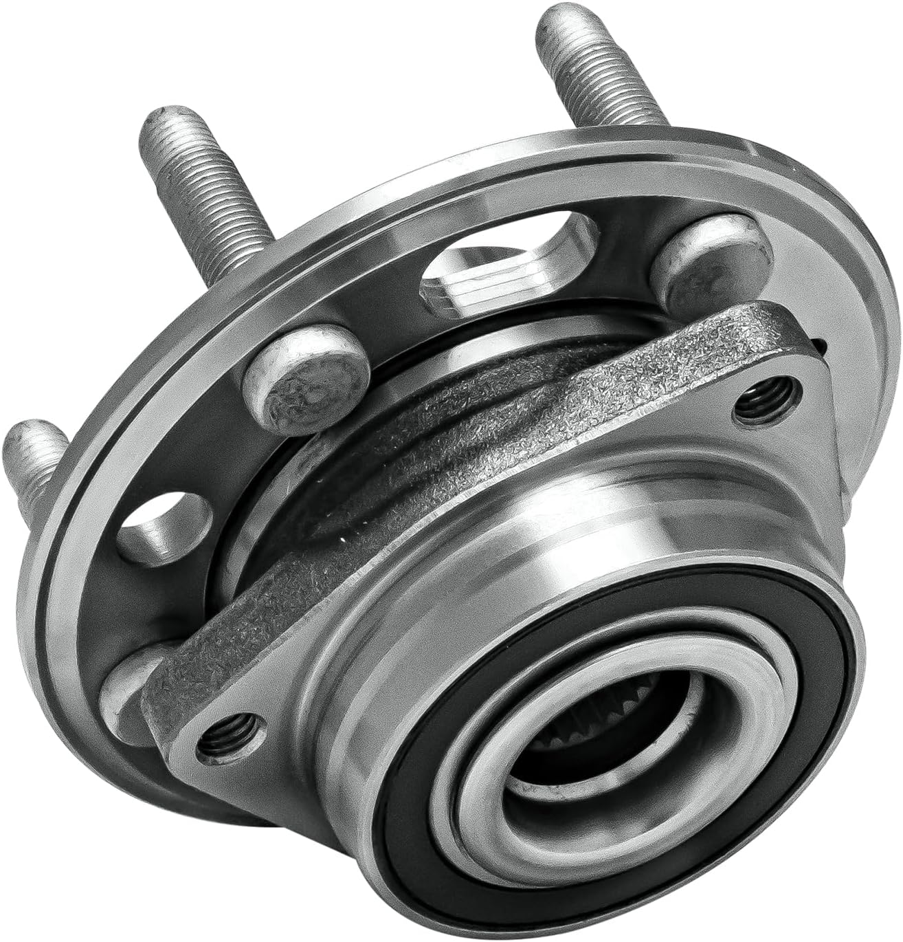 Detroit Axle - Rear Wheel Bearing Hub Assembly for Chevy Malibu 2013-2015