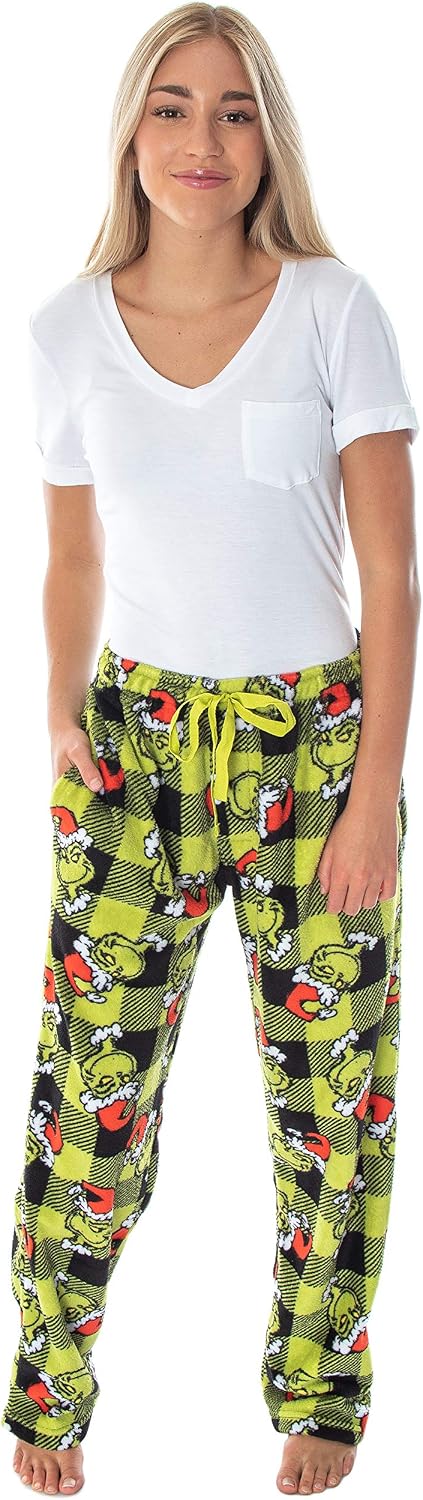 Dr. Seuss Pajamas Men's How the Grinch Stole Christmas! Pajama Pants