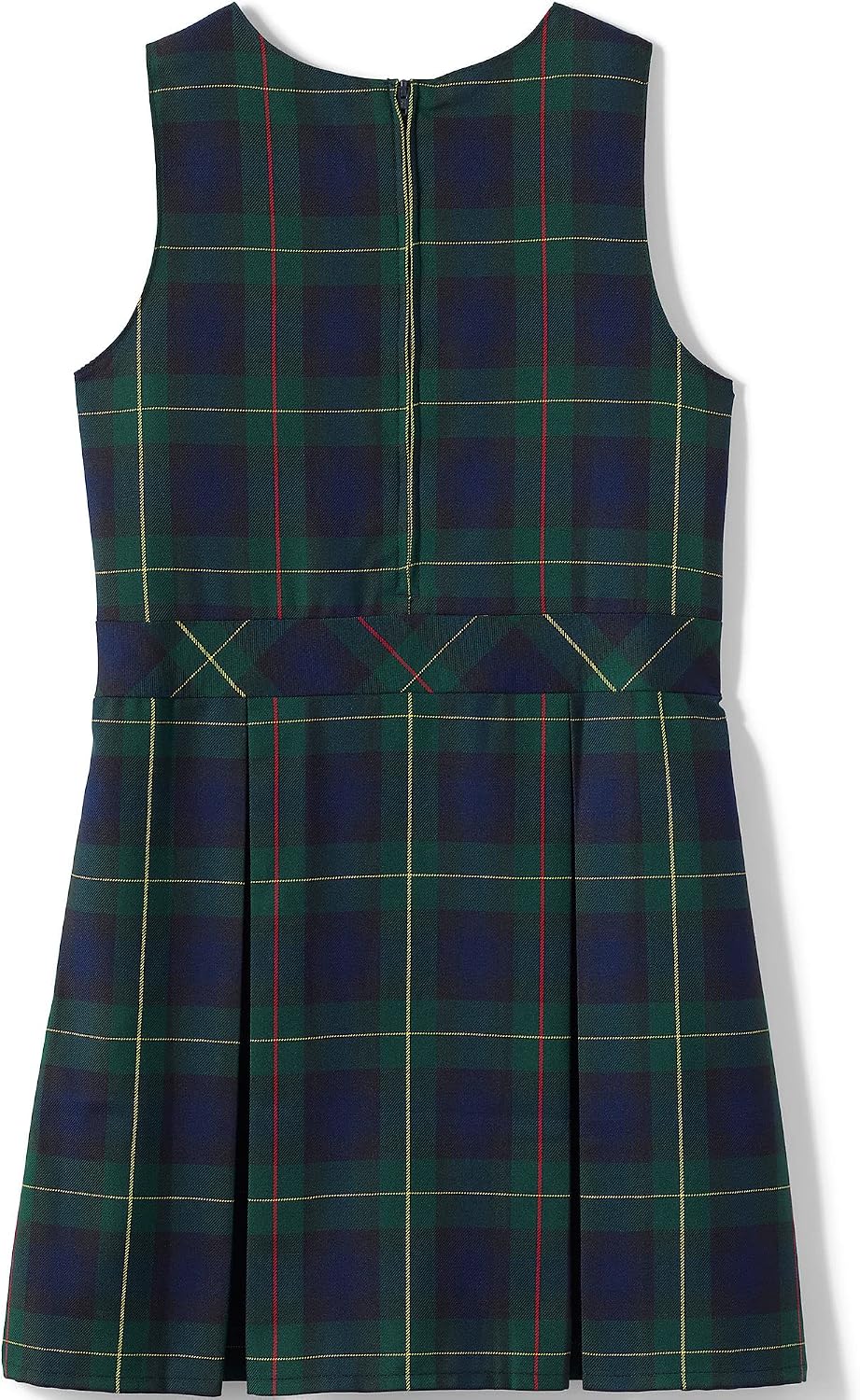 Lands' End Girls Uniform Plaid Jumper