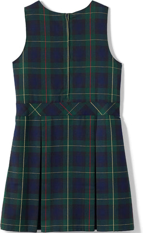 Lands' End Girls Uniform Plaid Jumper