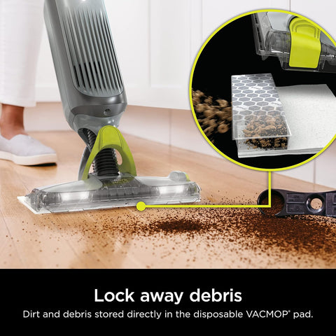 Shark VACMOP Disposable Hard Floor Pad Refills, 32 Count, VMP32
