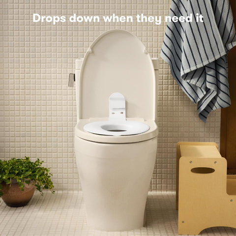 Frida Baby Drop Down Potty Training Seat for Toddlers & Kids, Easy to Clean
