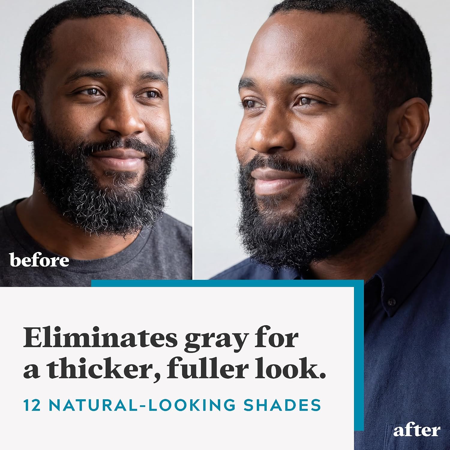 JUST FOR MEN Mustache & Beard Dye, Keratin, Jet Black M-60 (3 Pack) | Mustache & Beard color jet black designed for facial hair to instantly eliminate gray. Enhanced with keratin & biotin.