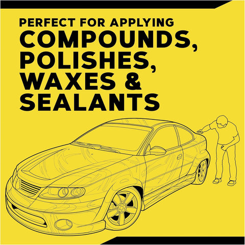 Meguiar's 4" Foam Applicator Pads, 4 Pack