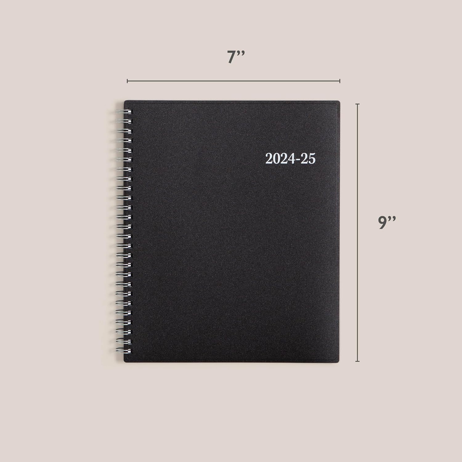 Blue Sky 2024-2025 Academic Year Weekly and Monthly Planner, 7" x 9", Flexible Cover, Wirebound, Enterprise (150147)