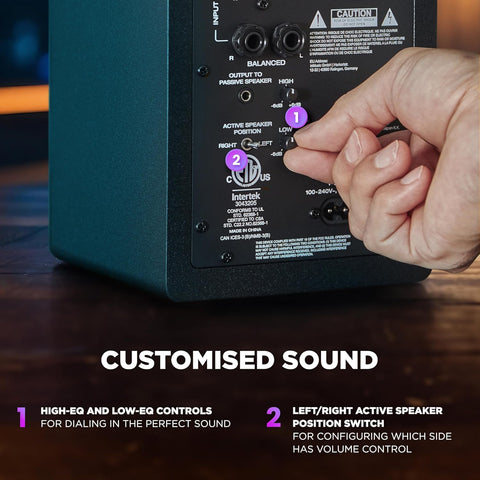M-AUDIO BX3 3.5" Wired Studio Monitors Pair