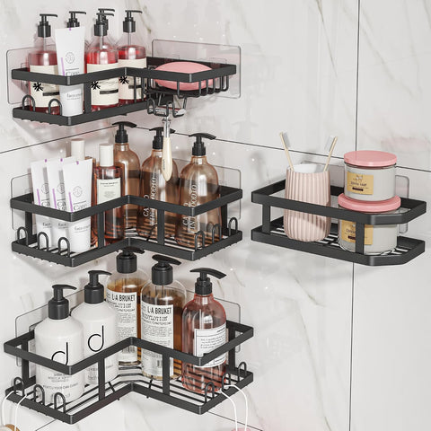 Youvip Corner Shower Caddy-Kitchen & Home Decor, Pink
