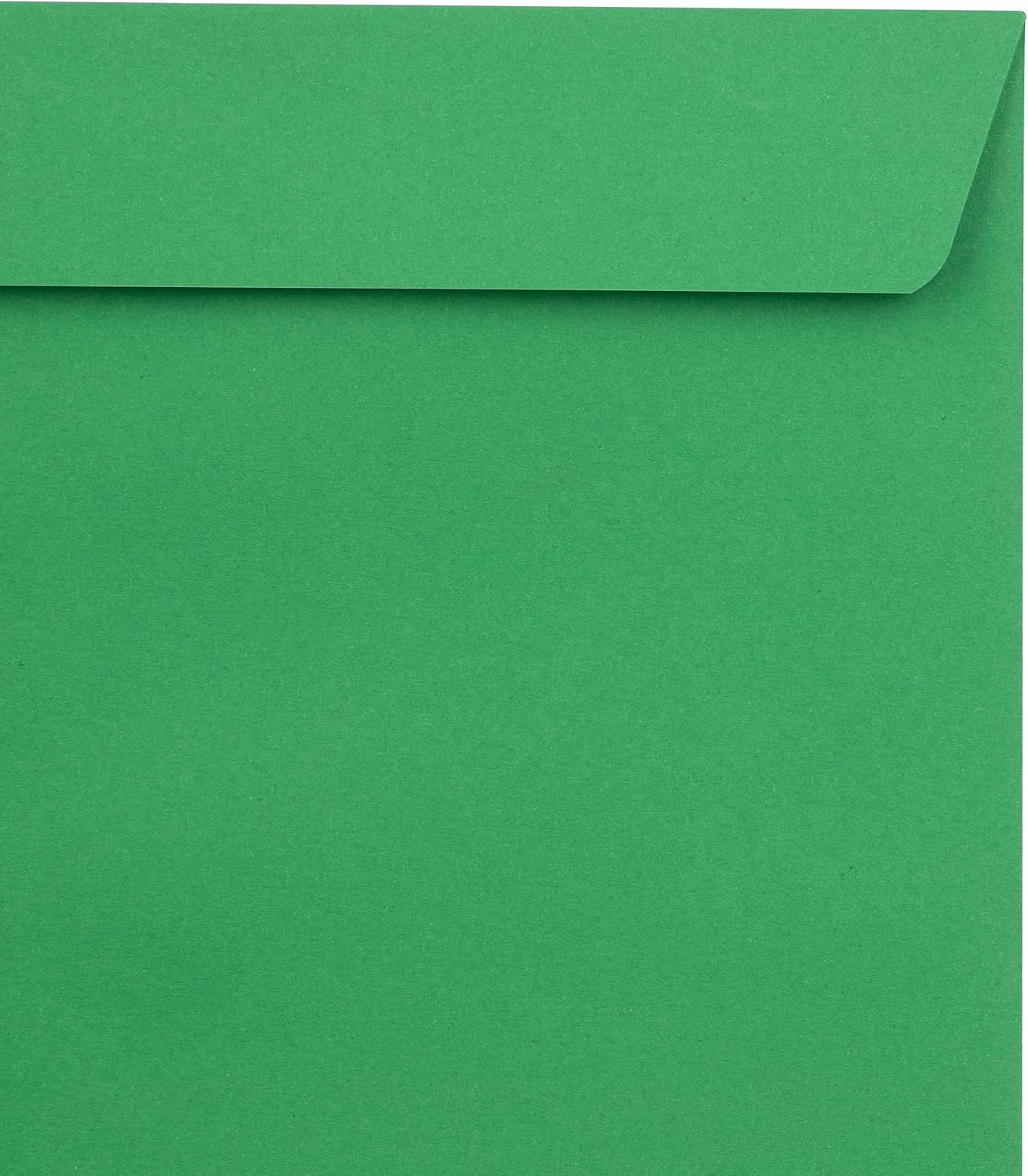 LUXPaper 9 x 12 Open End Envelopes | Peel & Press | Holiday Green | 80lb. Text | 50 Qty
