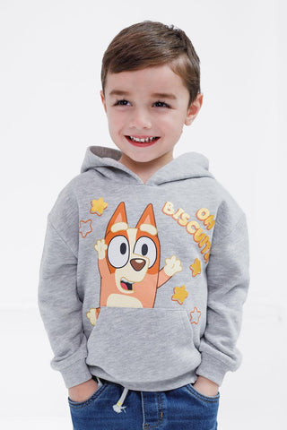 Bluey Fleece Hooded Sweatshirt Toddler to Big Kid