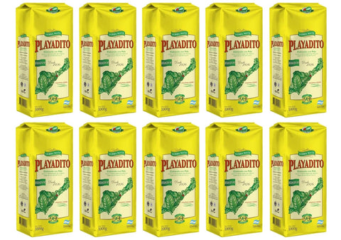 Yerba Mate Playadito 10 PACK | 1 kg. / 2.2 lbs