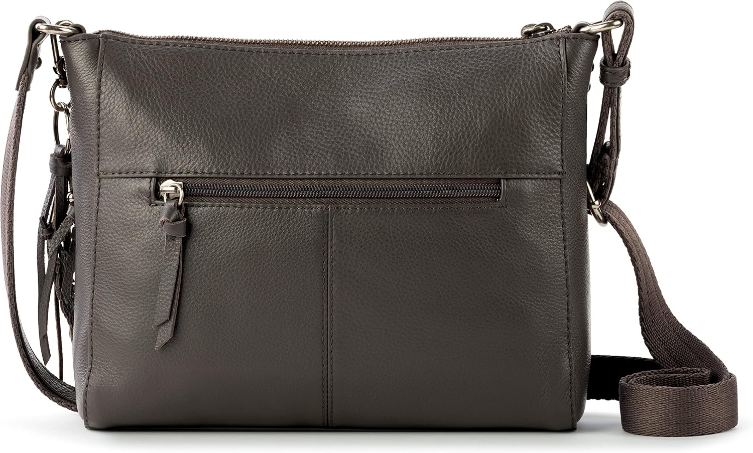 The Sak Alameda Leather Crossbody Purse - Leather Women's Handbag for Everyday & Travel - Cross Body Bag With Zipper