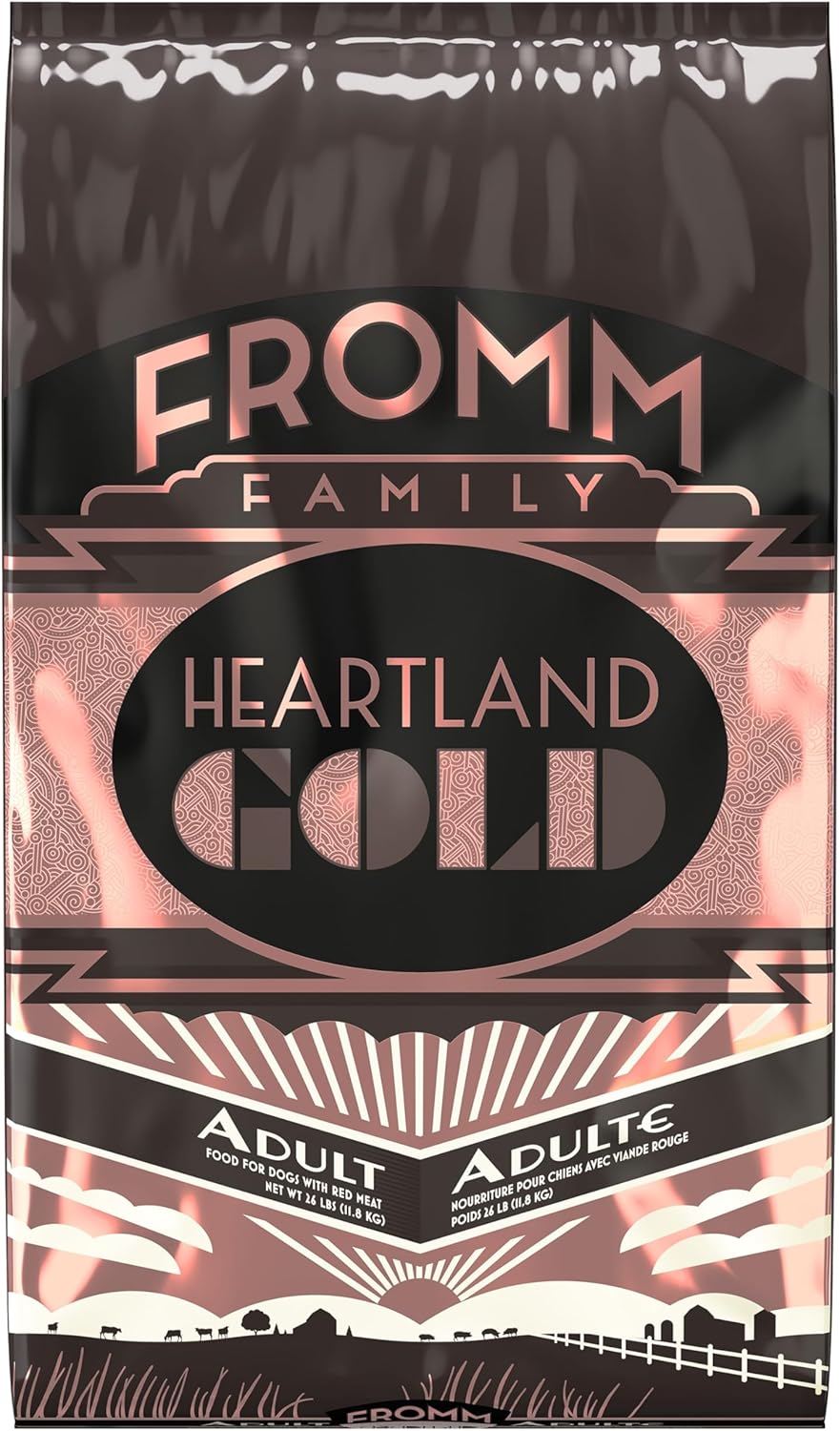 Fromm Heartland Gold Adult Premium Dry Dog Food - Beef Recipe - 26 lb
