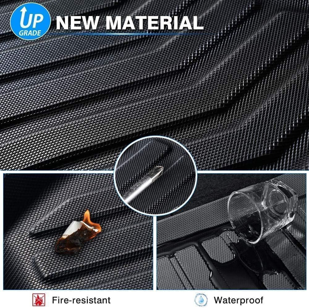 All Weather Custom Fit Floor Mats Compatible with 2013-2017 Honda Accord