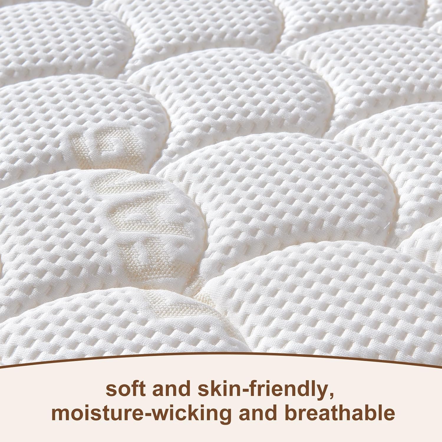Premium Crib & Toddler Mattress-52"x27.6"x5", 100% Knitted Fabric, Soft Moisture Absorbent & Breathable Crib Mattress, Fits Standard Cribs & Toddler Beds