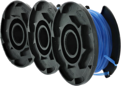 Ryobi One+ AC14RL3A OEM .065 Line and Spool Replacement for Ryobi 18v, 24v, and 40v Cordless Trimmers (3 Pack)