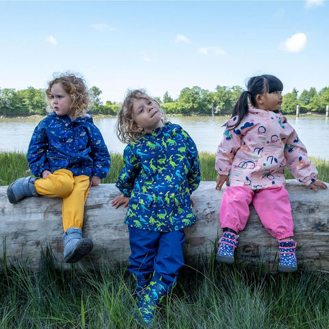 JAN & JUL Cozy-Dry Rain & Snow Pants for Toddlers