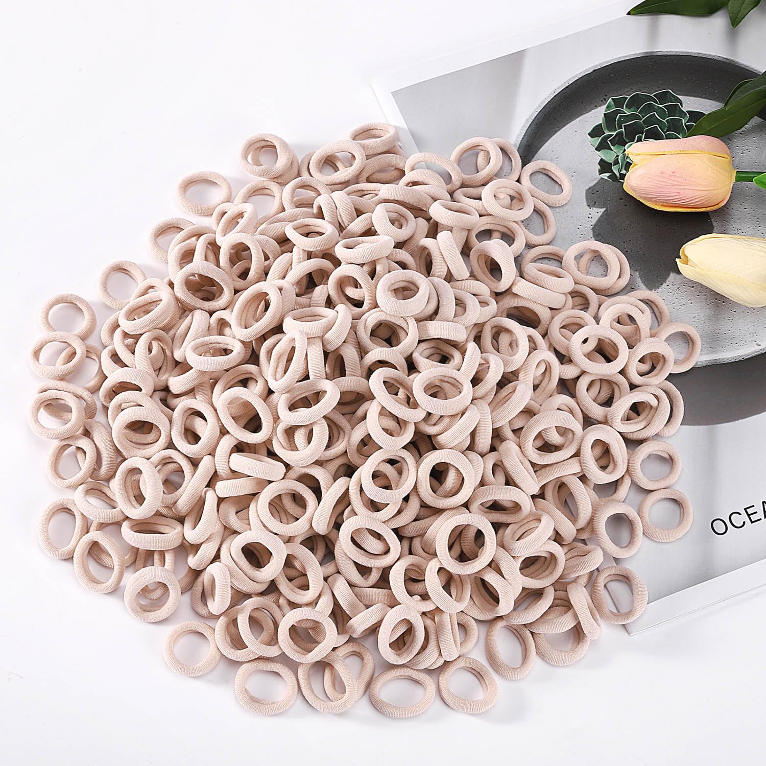 200 Pack Hair Ties BEoffer Baby Toddlers Girls Elastics Hair Band No Damage