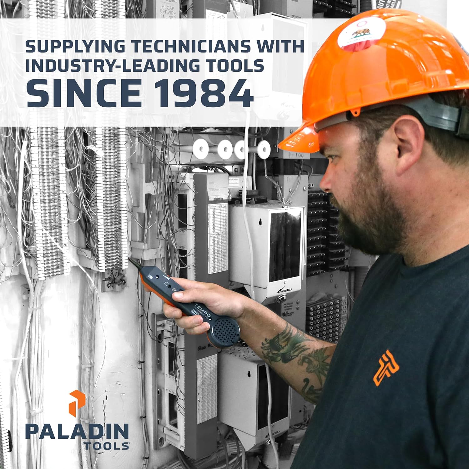 TEMPO Paladin Tools PA1902 RJ45 Modular Adapter, 8 Way | CAT4-CAT6 RJ45 LANs | Notched Copper Contacts, Snagless Plugs