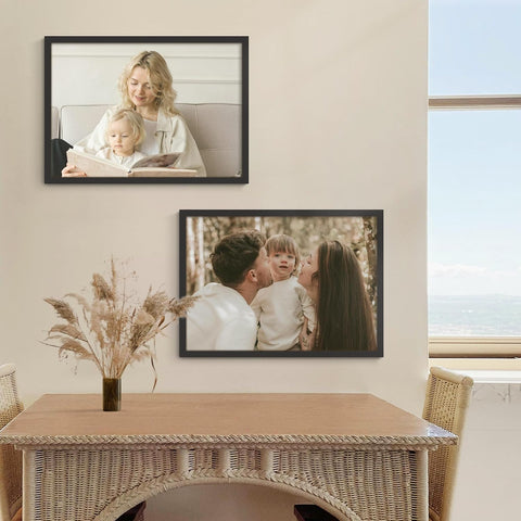 A2 Picture Frame Black, 16.5x23.4 Poster Frame, Wall Mount, 1 Pack