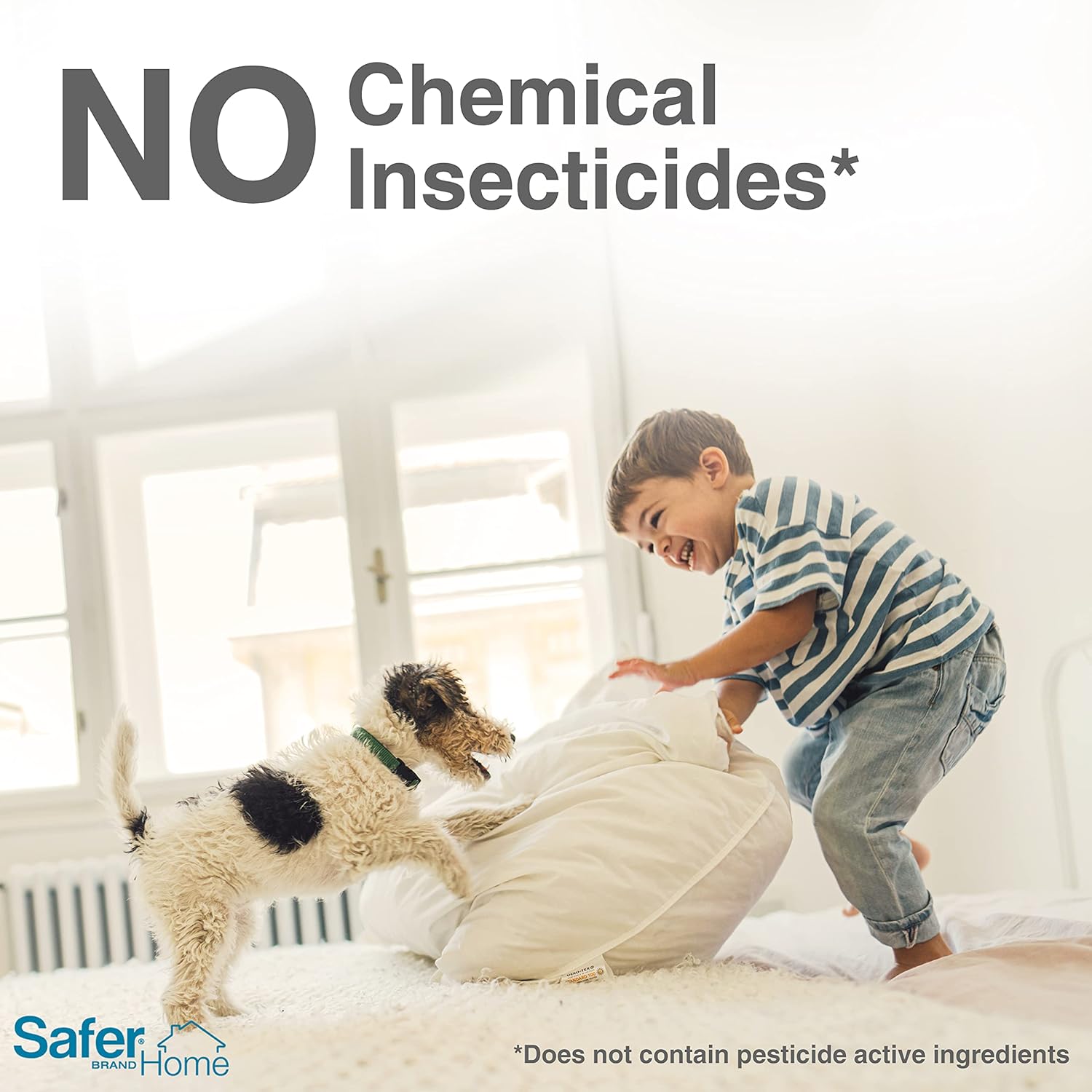 Safer Brand Home SH5026-3SR Houseplant Sticky Stake Insect Traps for Indoor Plants - 48 Traps Included - Controls Aphids, Whiteflies, Fruit Flies, Fungus Gnats, and Other Insects
