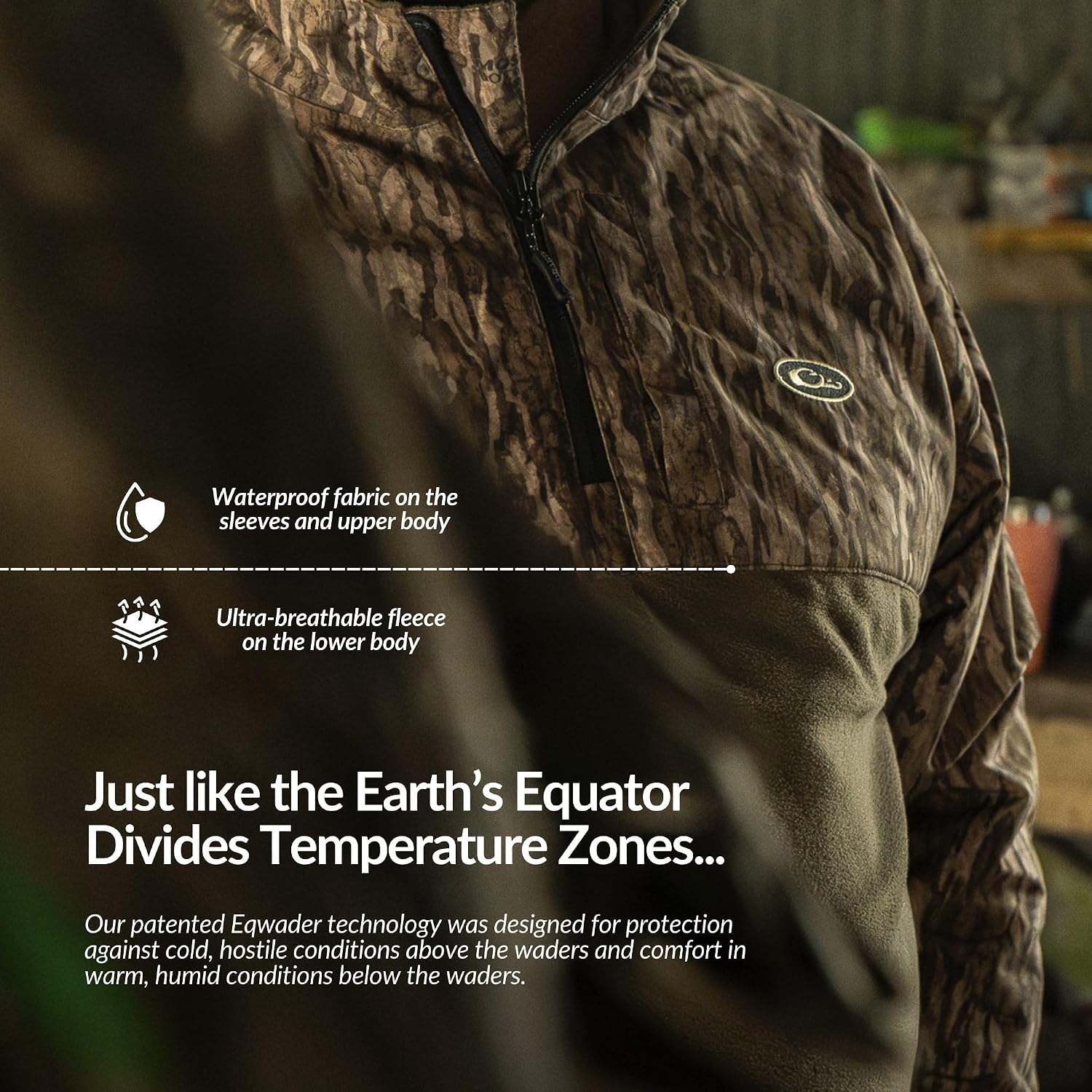 Drake Waterfowl 1/4 Zip Refuge Eqwader™