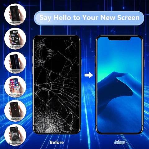 for iPhone 17 Screen Replacement with Complete Repair kit