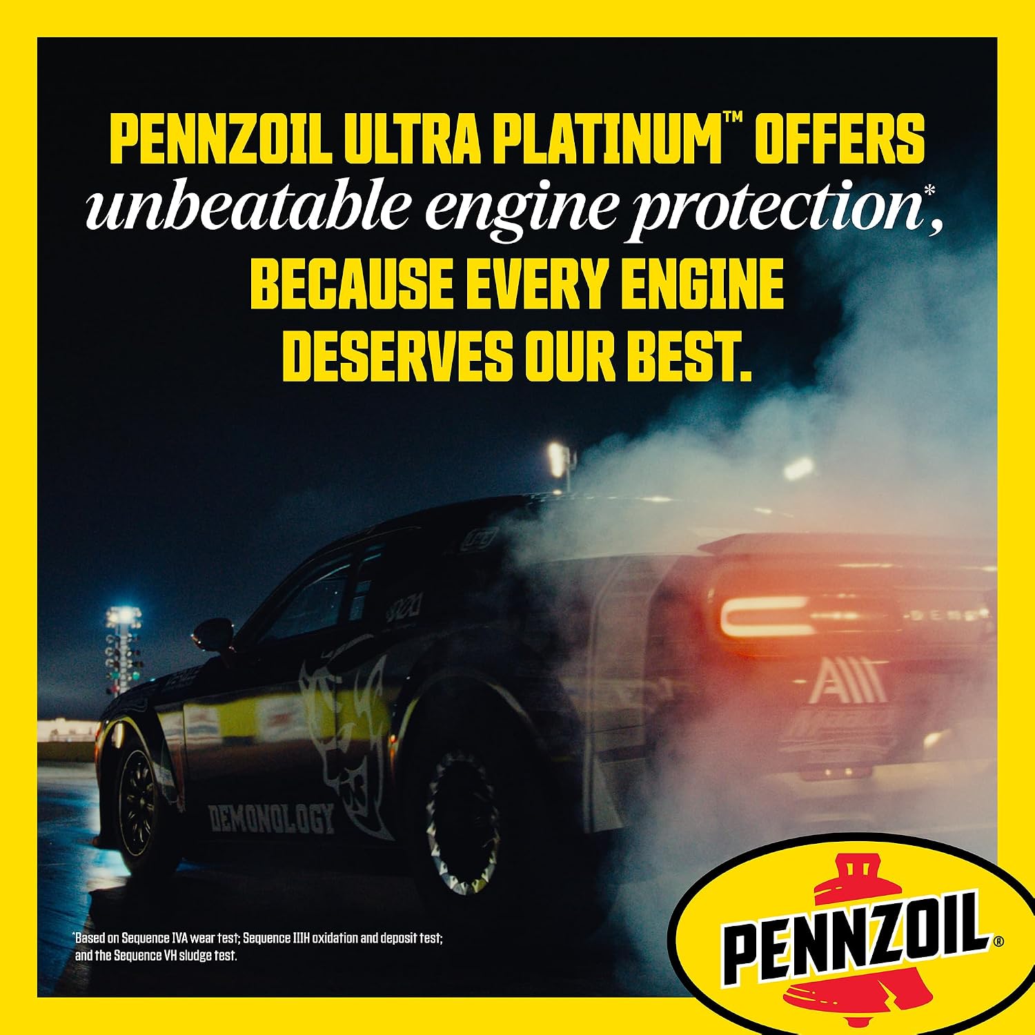 Pennzoil Ultra Platinum Full Synthetic 0W-40 Motor Oil, 1 Quart (6 Pack)