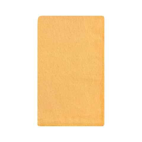 Hudson Baby Unisex Baby Cotton Flannel Burp Cloths, Citrus Orange, One Size
